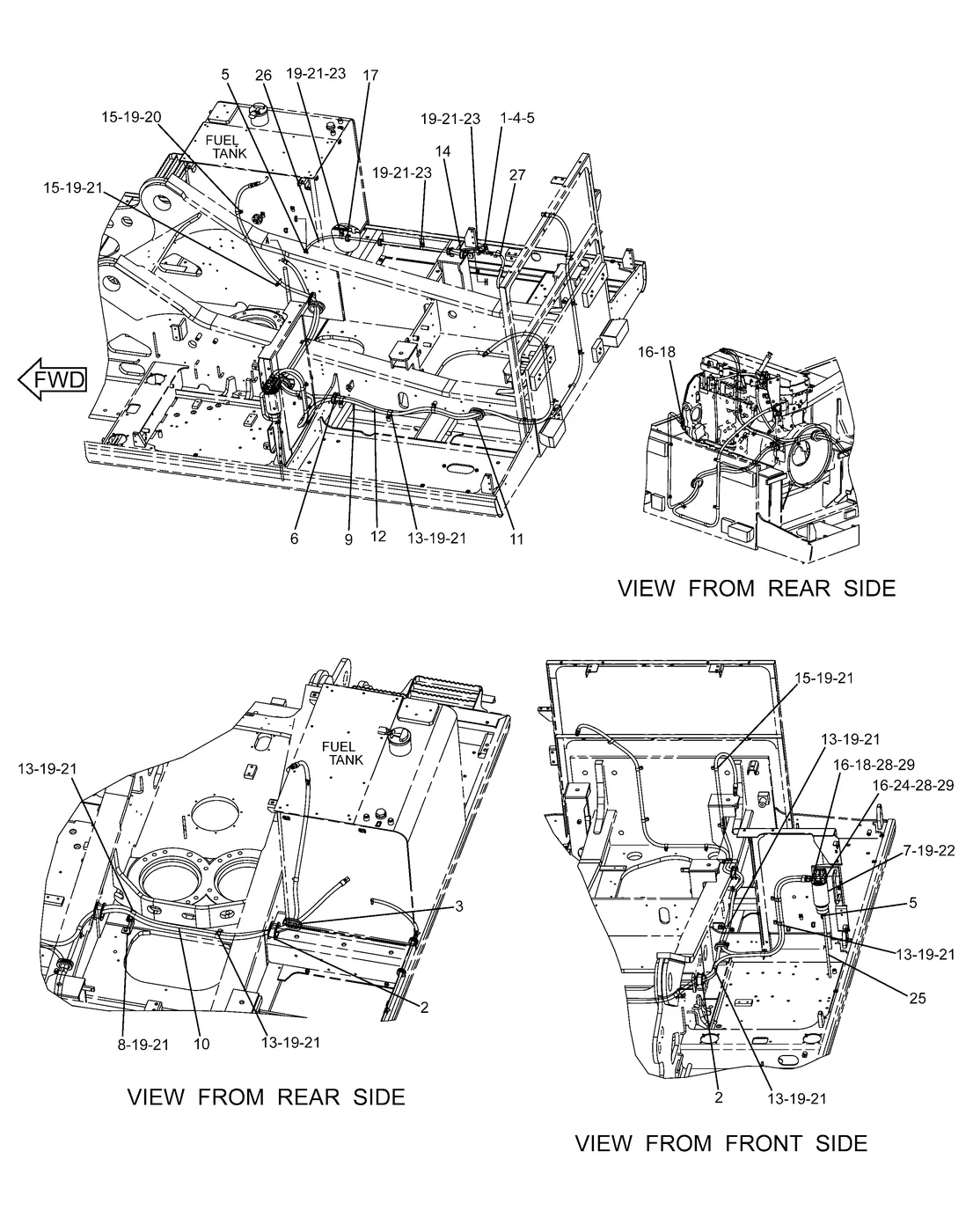 5P-1420 - HOSE (52cm)