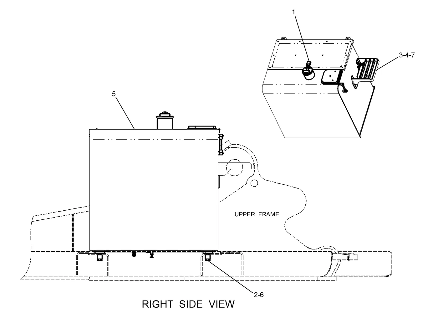 345C · FUEL SYSTEM · 223-2971 CAT parts diagram