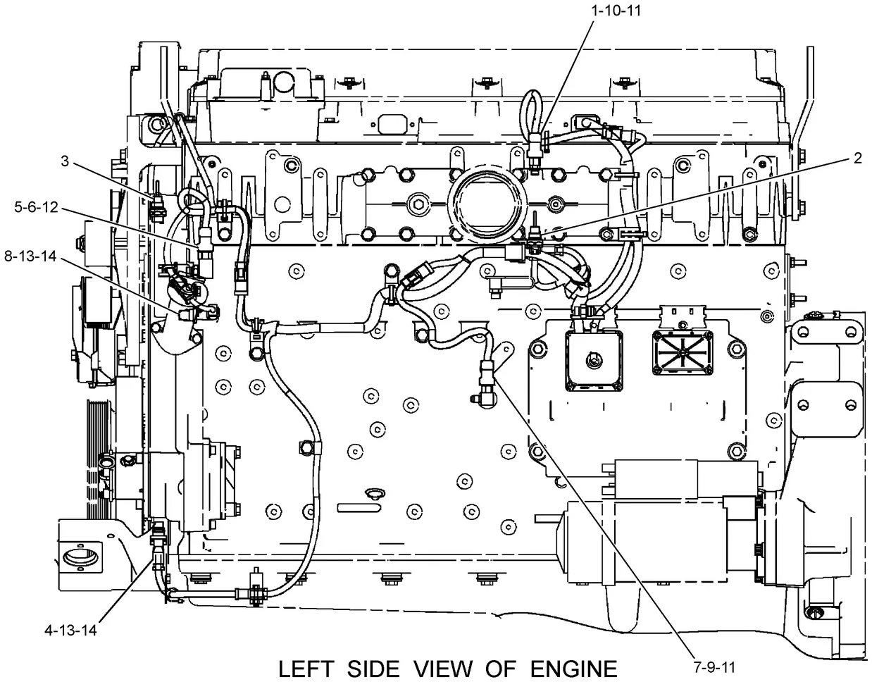 345C · ELECTRICAL AND STARTING SYSTEM · 231-1975 CAT parts diagram