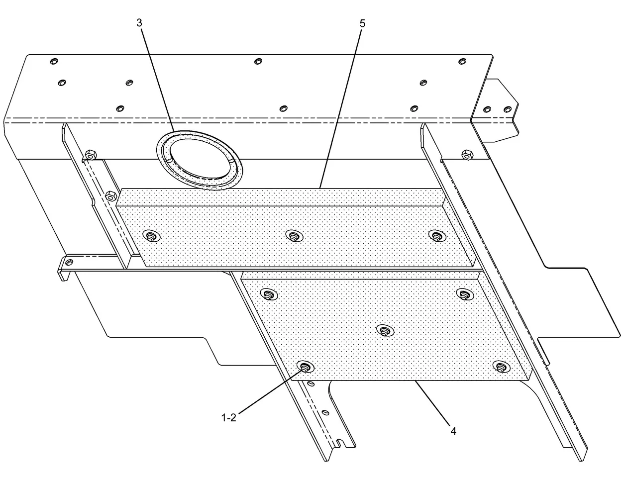 345C · FRAME AND BODY · 250-5169 CAT parts diagram
