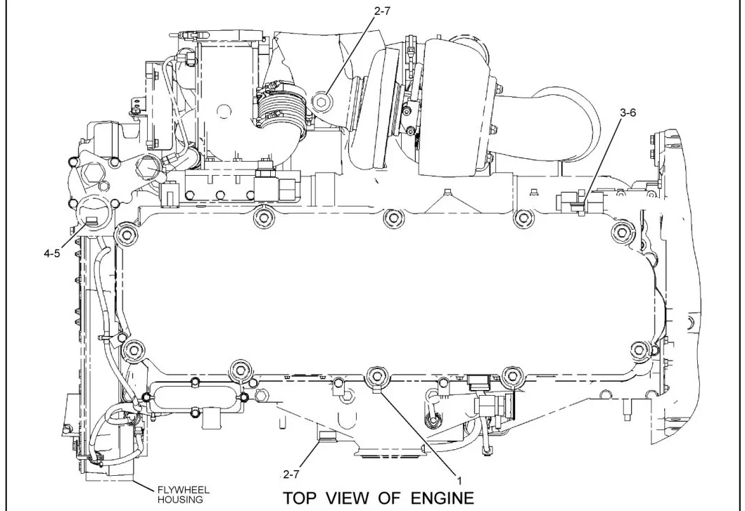 345C 3D2824 parts diagram