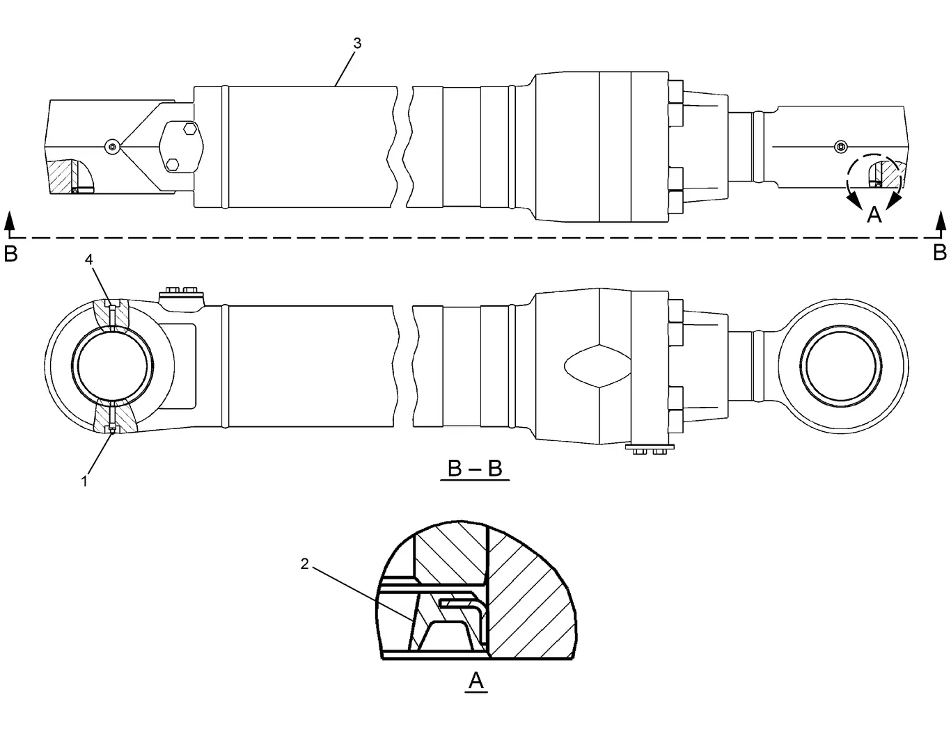 345C · HYDRAULIC SYSTEM · 225-4522 CAT parts diagram