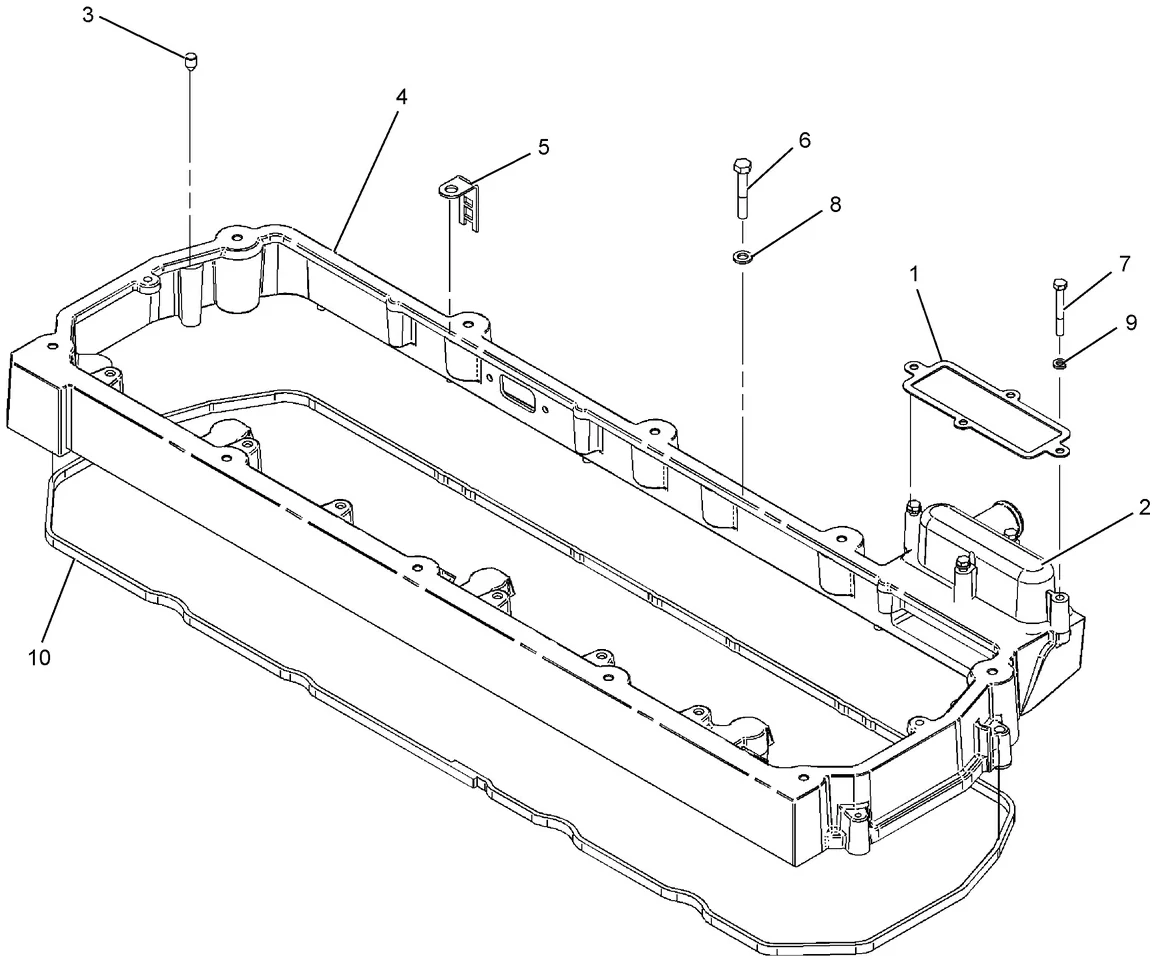 345C · BASIC ENGINE · 229-2611 CAT parts diagram