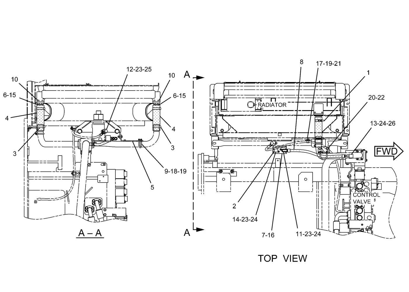 345C 4J0527 parts diagram