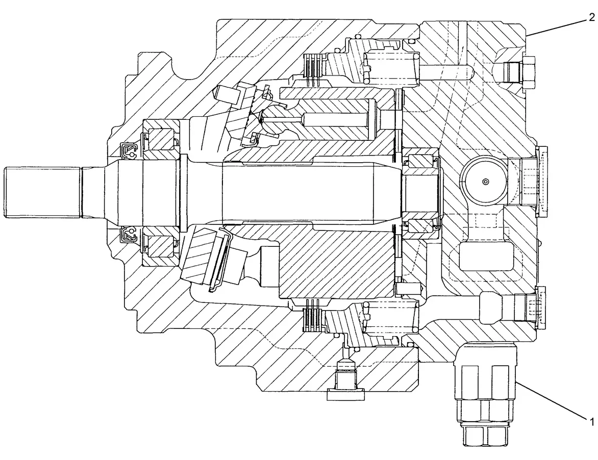 345C · HYDRAULIC SYSTEM · 225-4506 CAT parts diagram