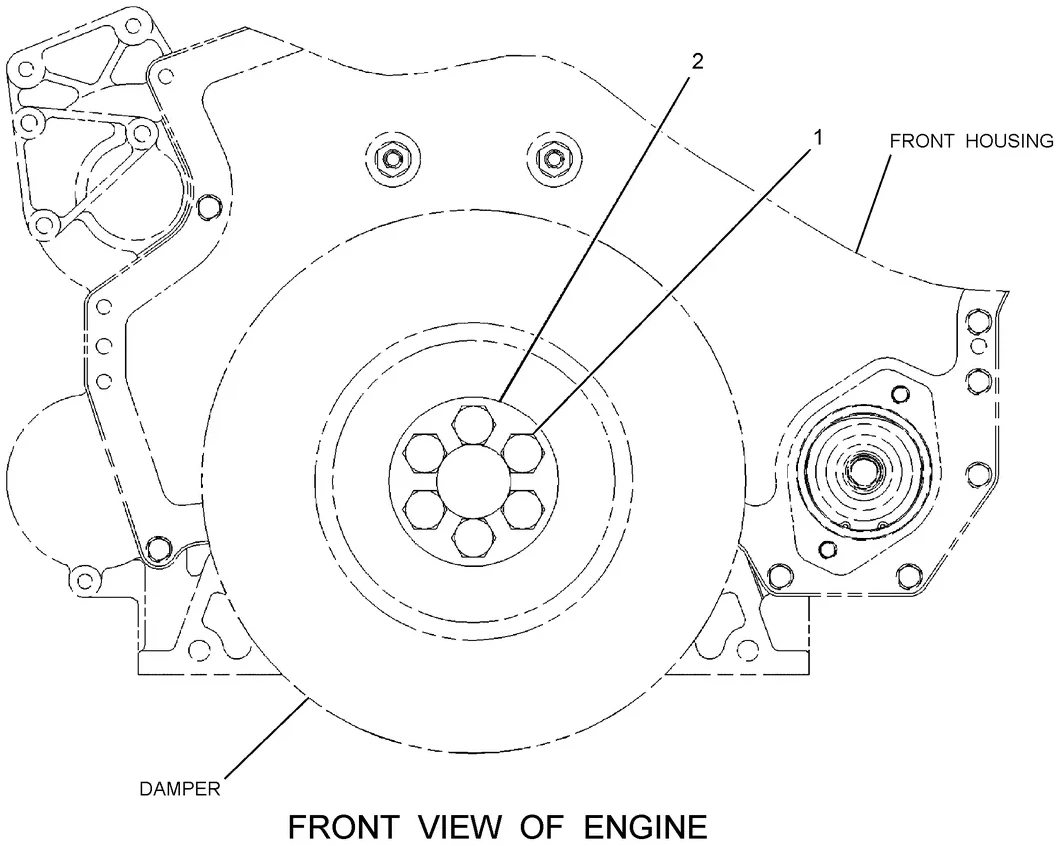 345C · BASIC ENGINE · 117-2771 CAT parts diagram