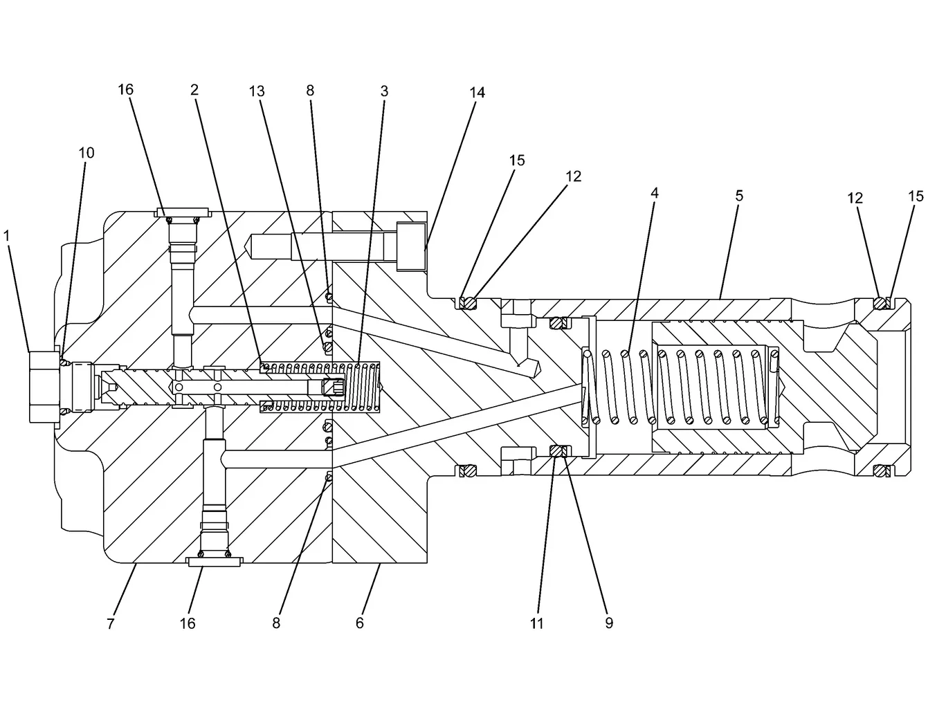 345C · HYDRAULIC SYSTEM · 270-5696 CAT parts diagram