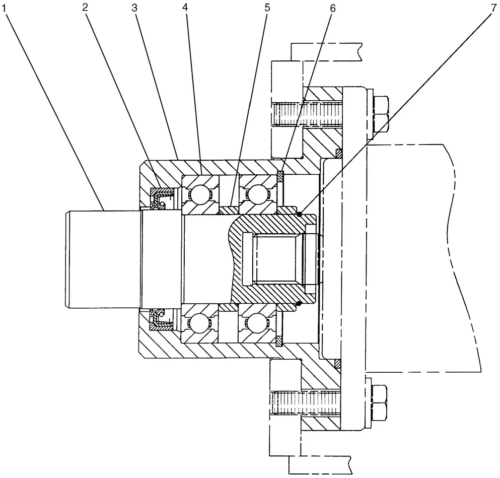 345C · BASIC ENGINE · 200-3313 CAT parts diagram