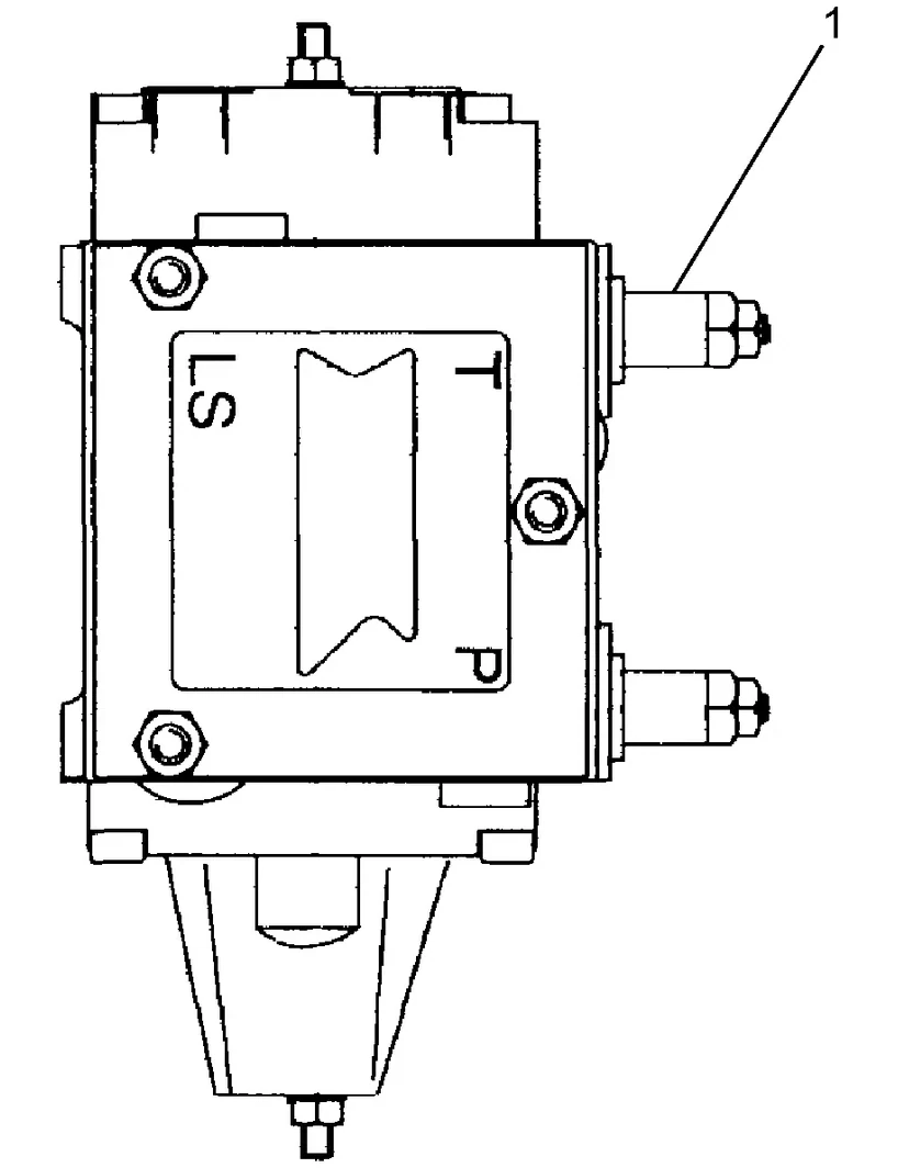 345C · HYDRAULIC SYSTEM · 232-4103 CAT parts diagram