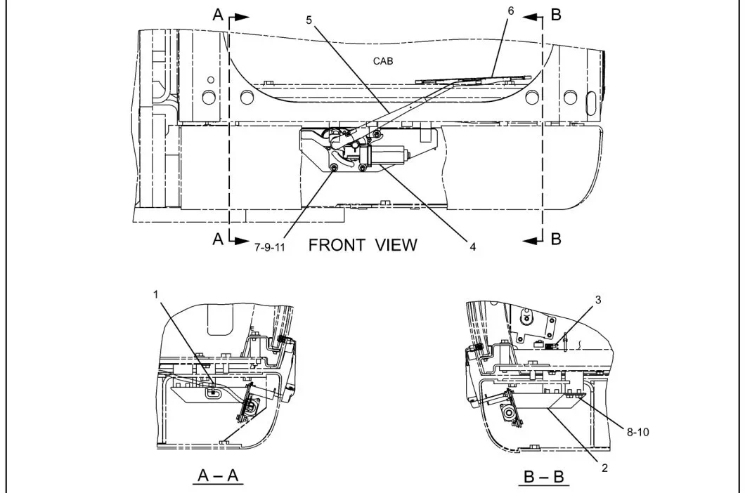 345C 1677079 parts diagram