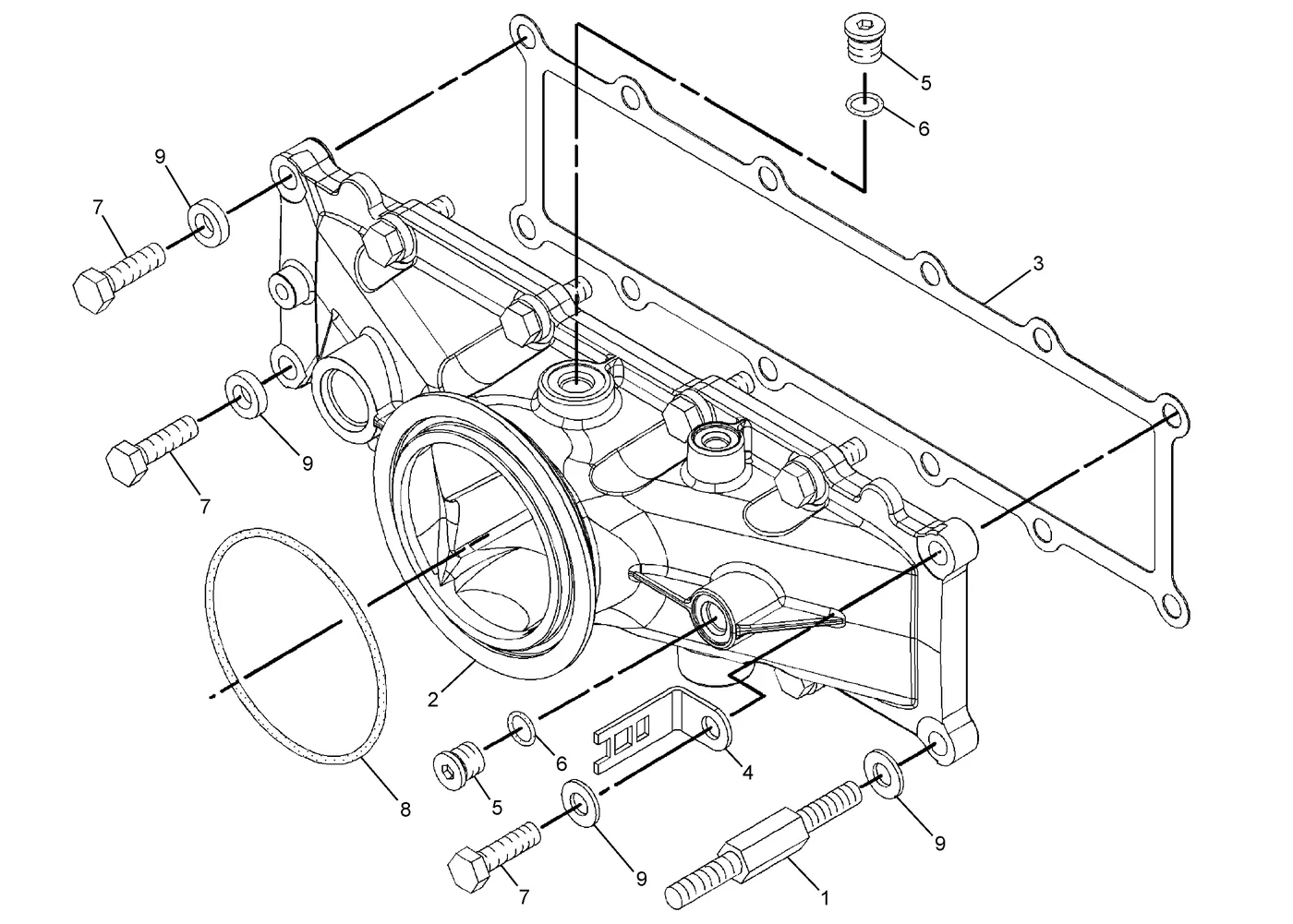 345C 3J1907 parts diagram