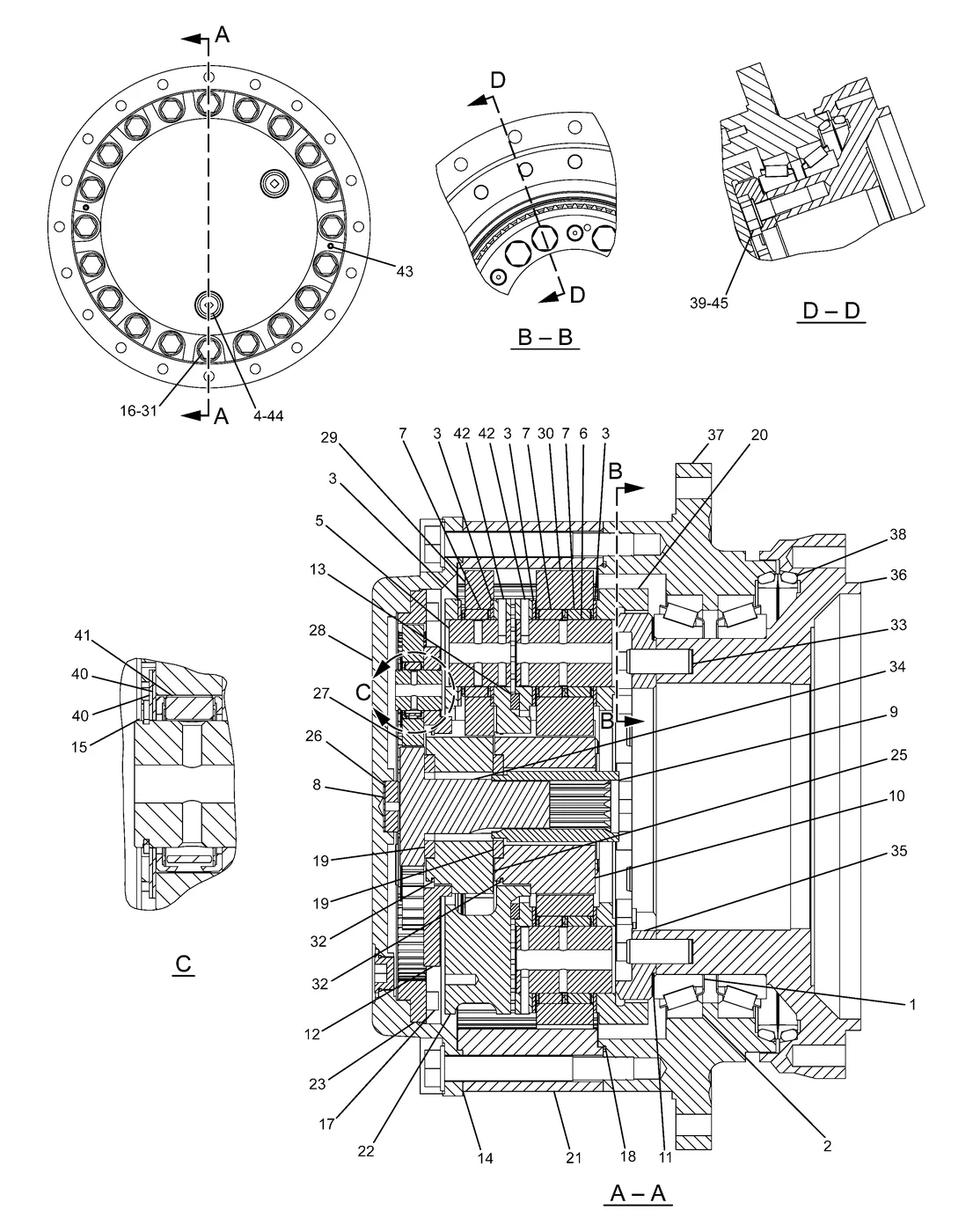 2R-0524 - BEARING
