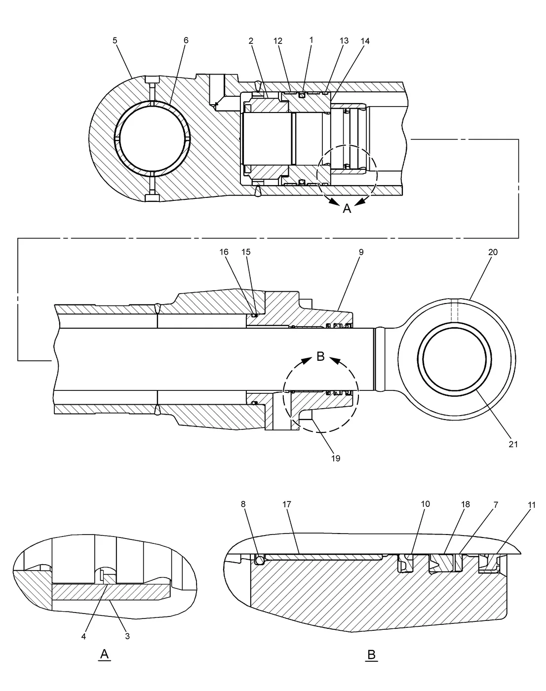 235-7527 - BEARING THE FOLLOWING REPAIR KIT IS AVAILABLE: