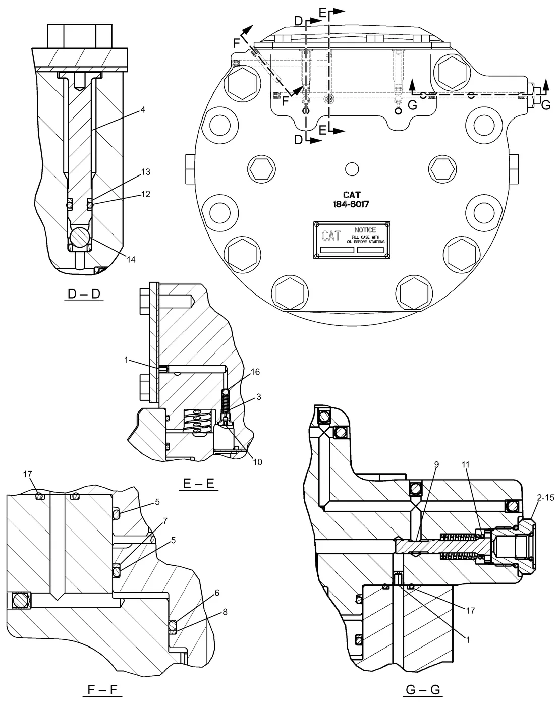 124-1557 - RETAINER