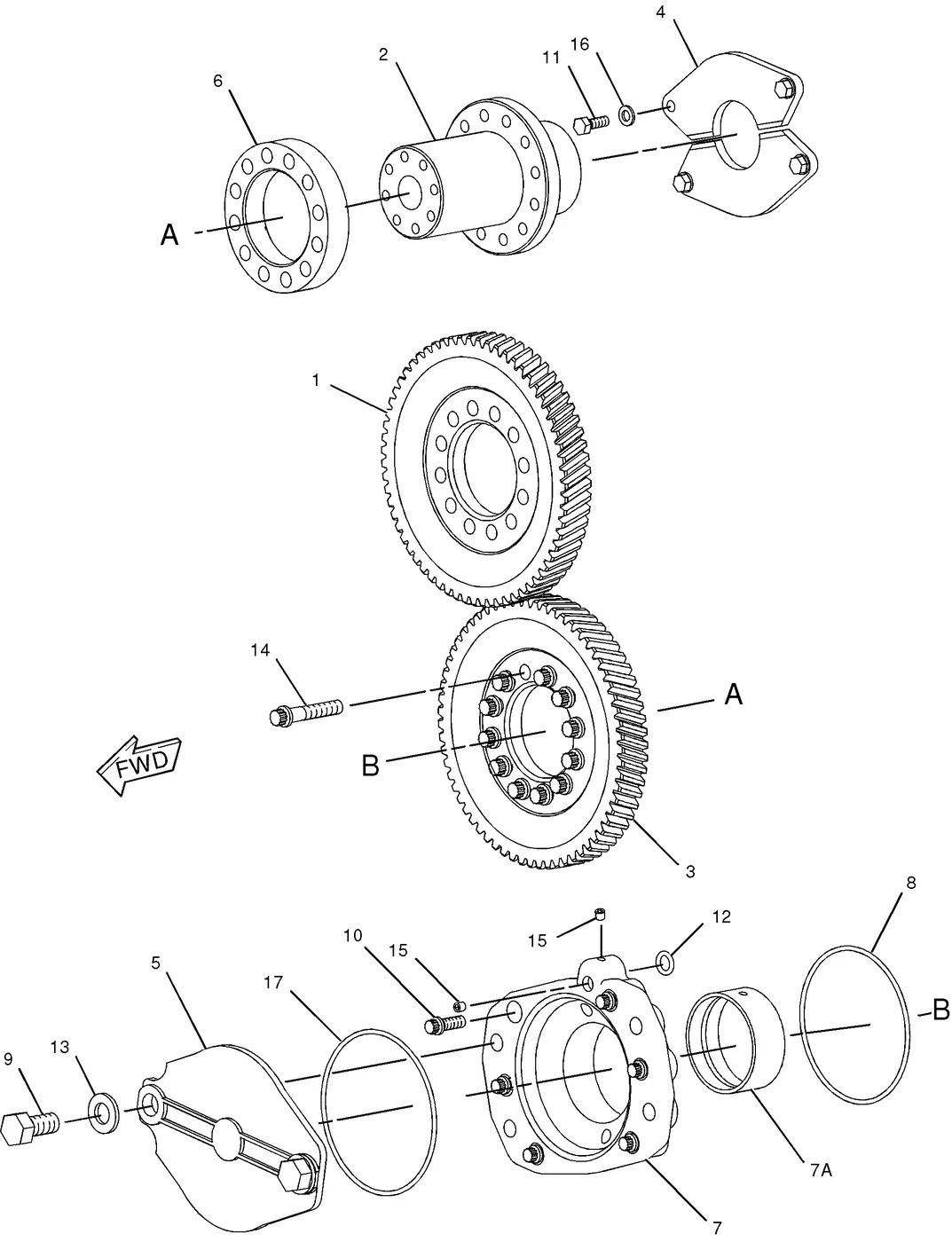 3508C · BASIC ENGINE · 184-2445