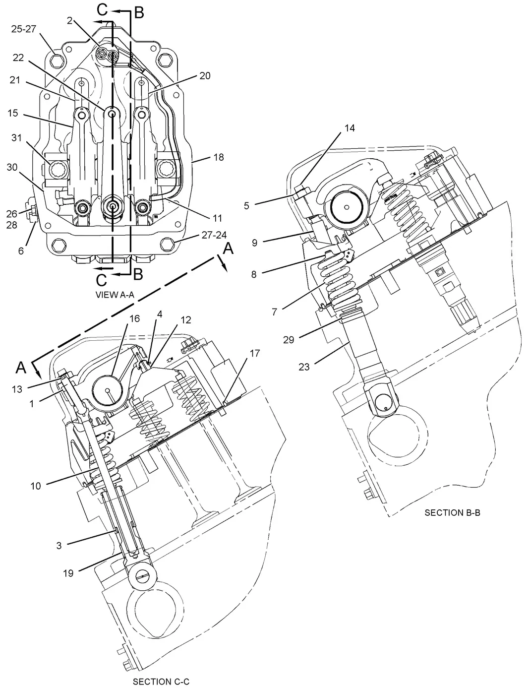 3508C · BASIC ENGINE · 281-6160 CAT parts diagram