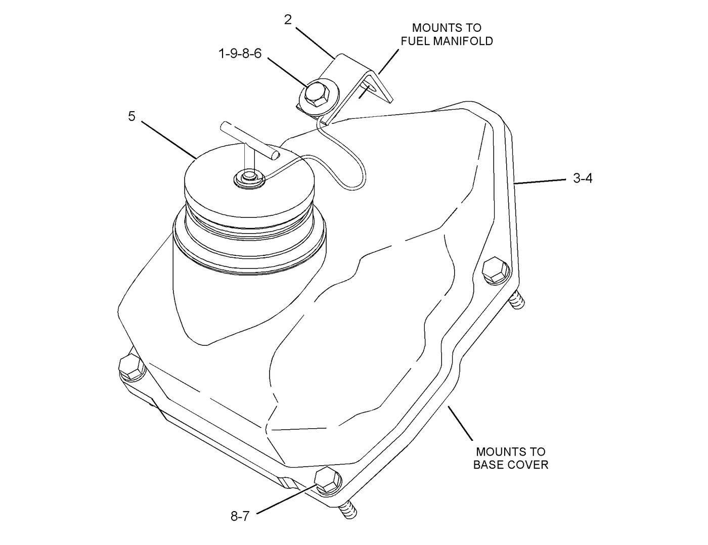 3508C · LUBRICATION SYSTEM · 112-6033 CAT parts diagram