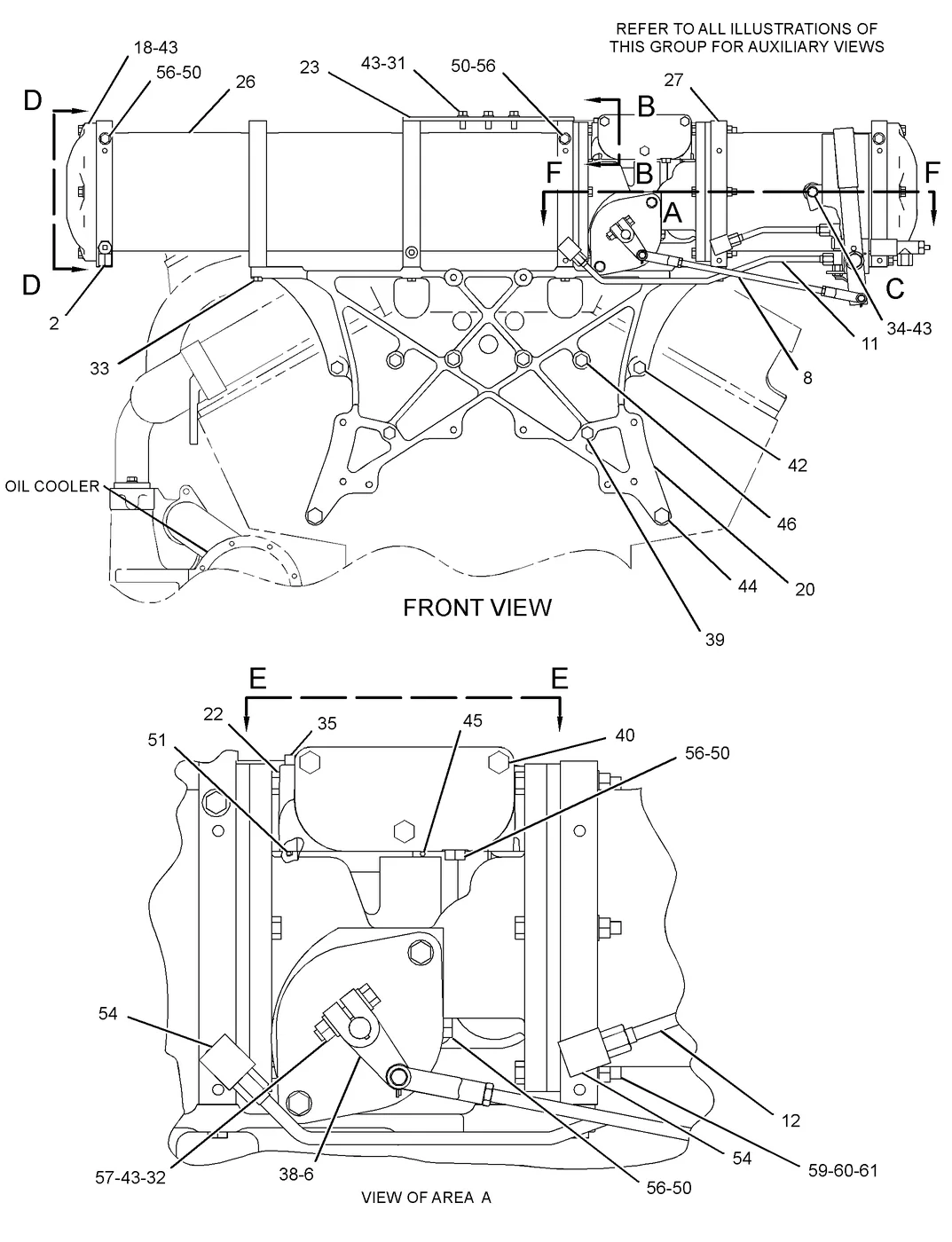 3508C · LUBRICATION SYSTEM · 120-4501 CAT parts diagram