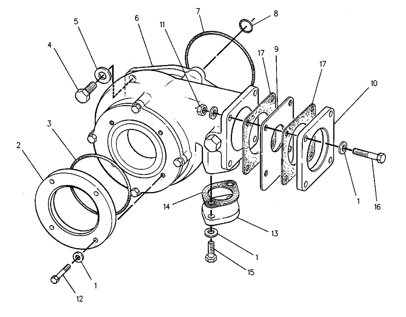 3508C · COOLING SYSTEM · 302-5307 CAT parts diagram