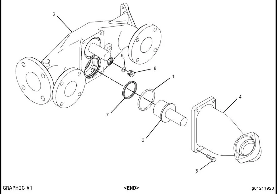 3508C 3K0360 parts diagram