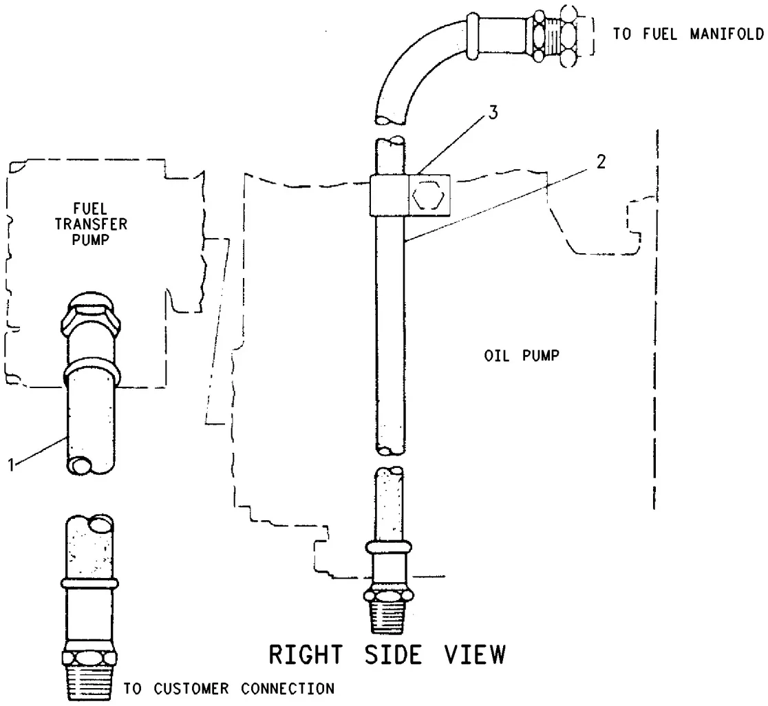 3508C · FUEL SYSTEM · 241-2738 CAT parts diagram