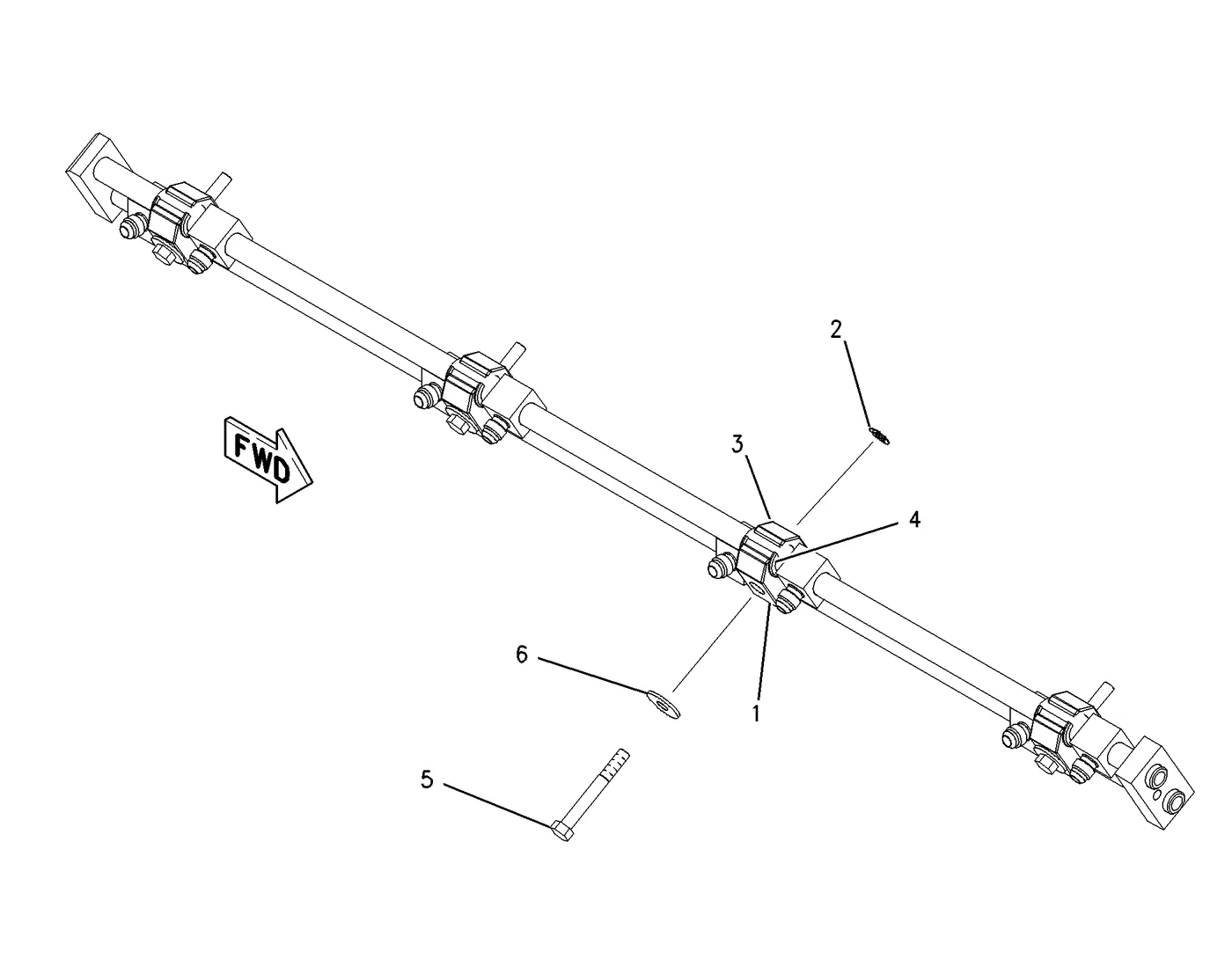 3508C · FUEL SYSTEM · 234-8722 CAT parts diagram