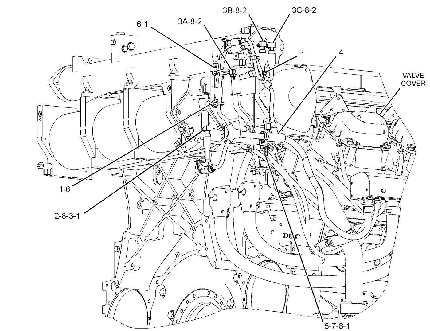 3508C 3045668 parts diagram