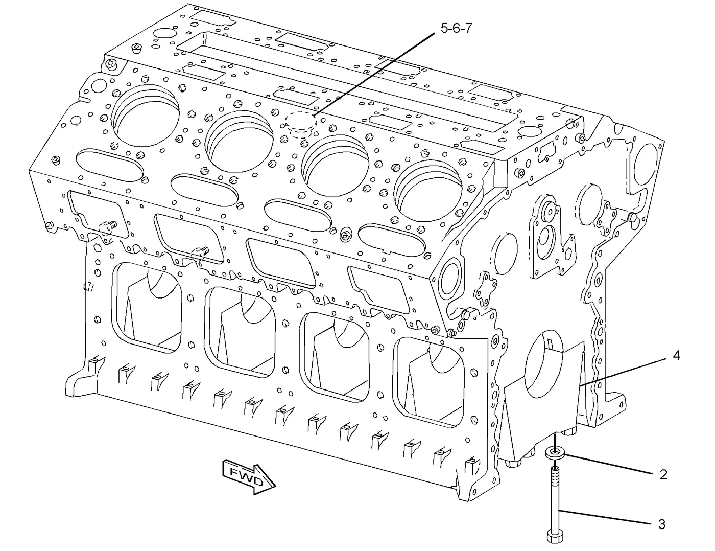 3508C · BASIC ENGINE · 115-3503
