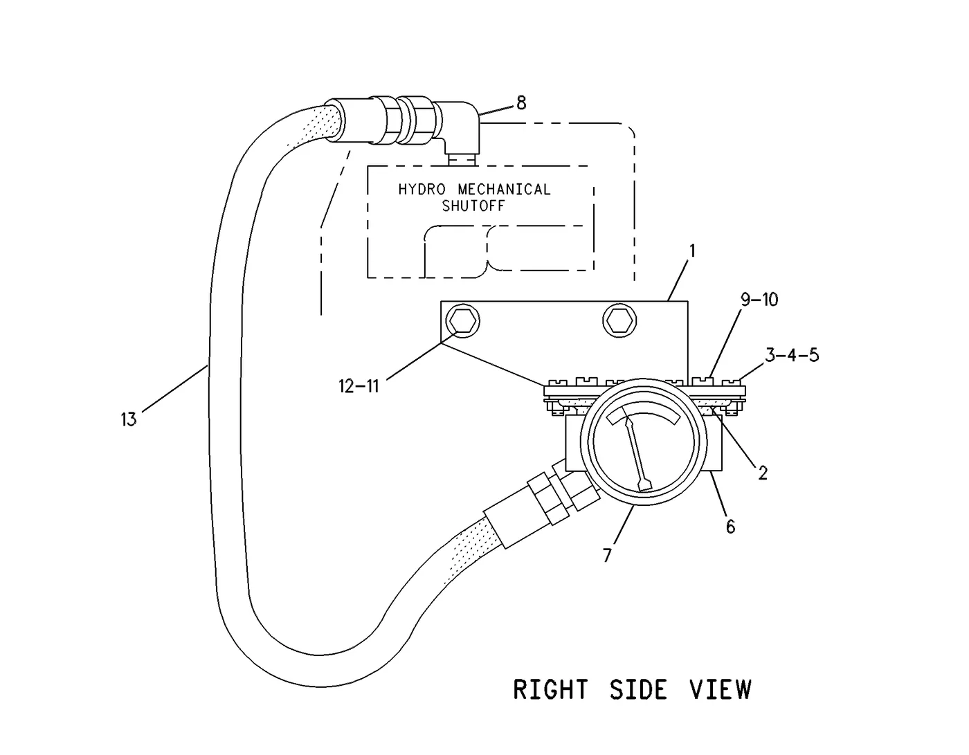 3512 4W8787 parts diagram