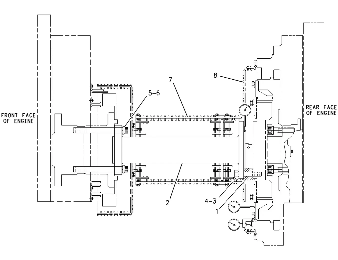 3512 · BASIC ENGINE · 103-6226 CAT parts diagram