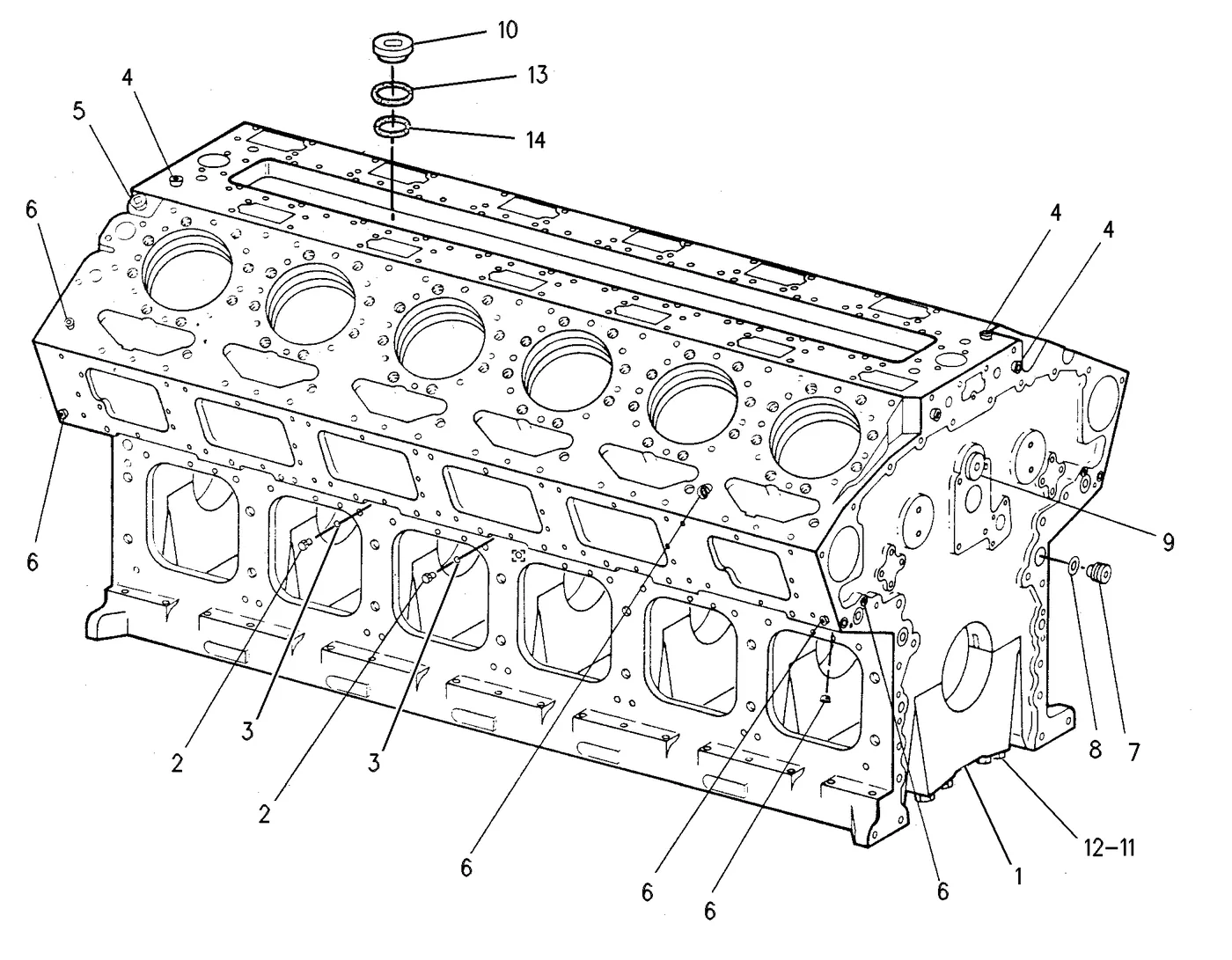 3512 · BASIC ENGINE · 115-5154