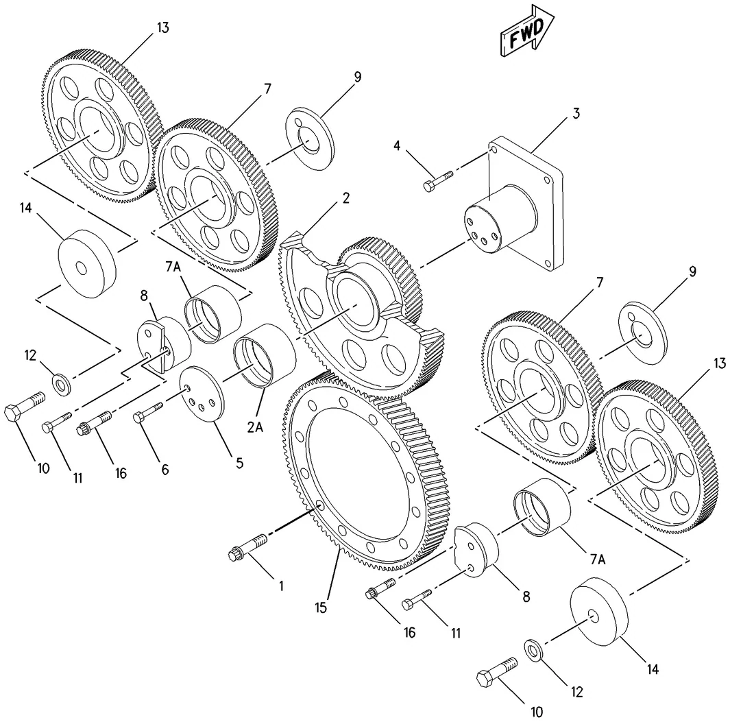 3512 · BASIC ENGINE · 116-9856 CAT parts diagram