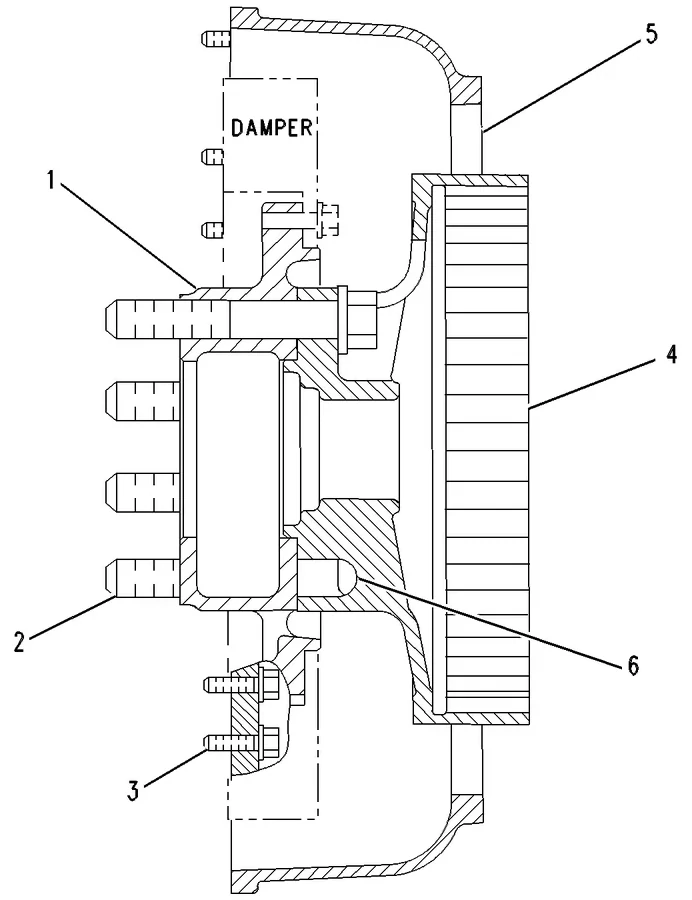 3512 · BASIC ENGINE · 031-3185 CAT parts diagram