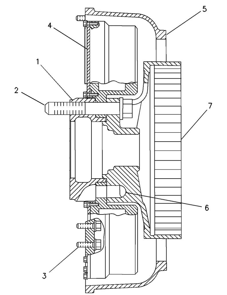 3512 · BASIC ENGINE · 031-3185 CAT parts diagram
