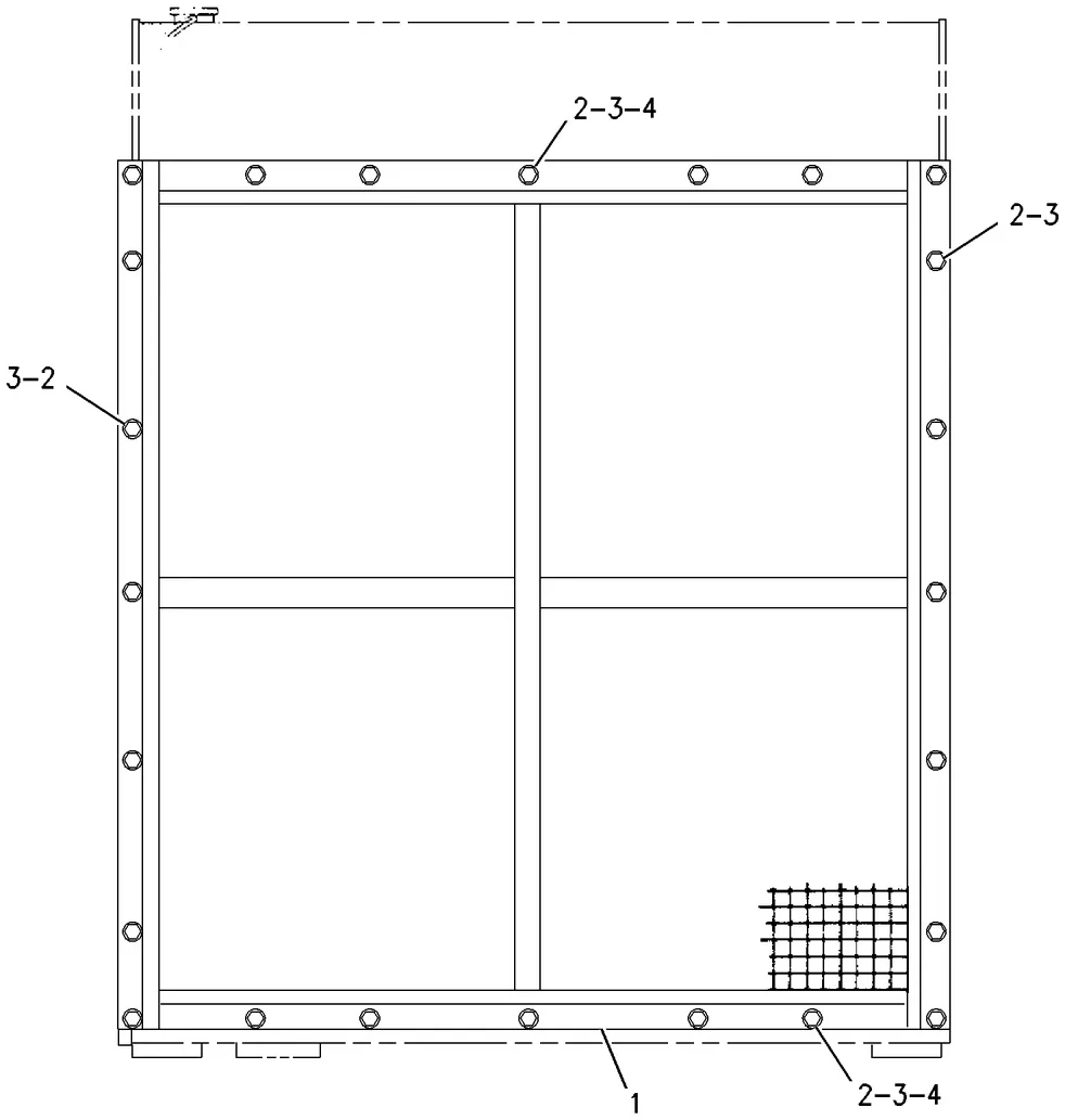 3512 · COOLING SYSTEM · 032-1268 CAT parts diagram