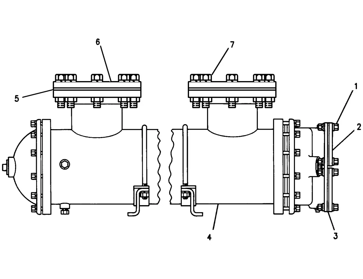 3512 · COOLING SYSTEM · 032-1268 CAT parts diagram