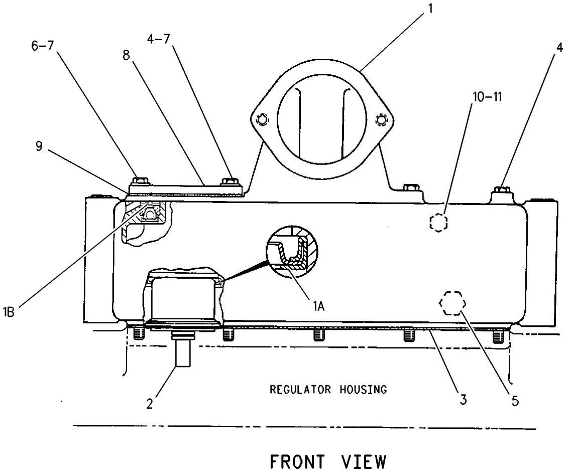 3512 · COOLING SYSTEM · 111-4374 CAT parts diagram