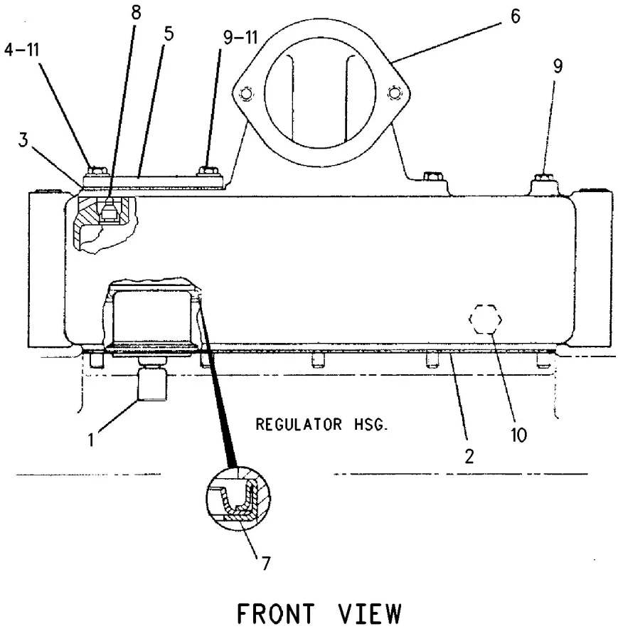 3512 · COOLING SYSTEM · 127-8526 CAT parts diagram