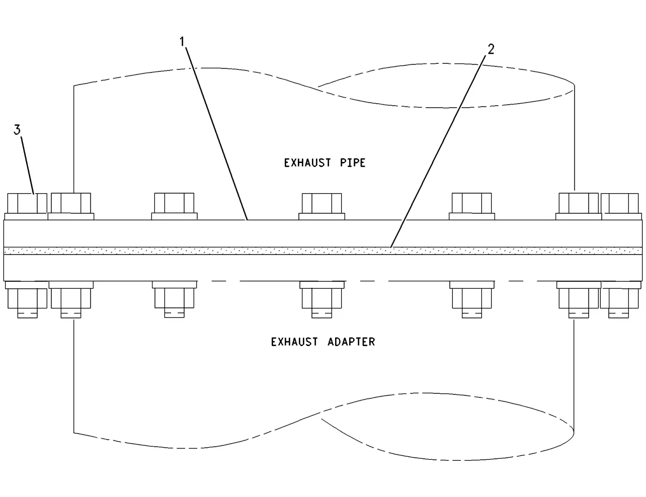 3512 · AIR INLET AND EXHAUST SYSTEM · 031-4630 CAT parts diagram
