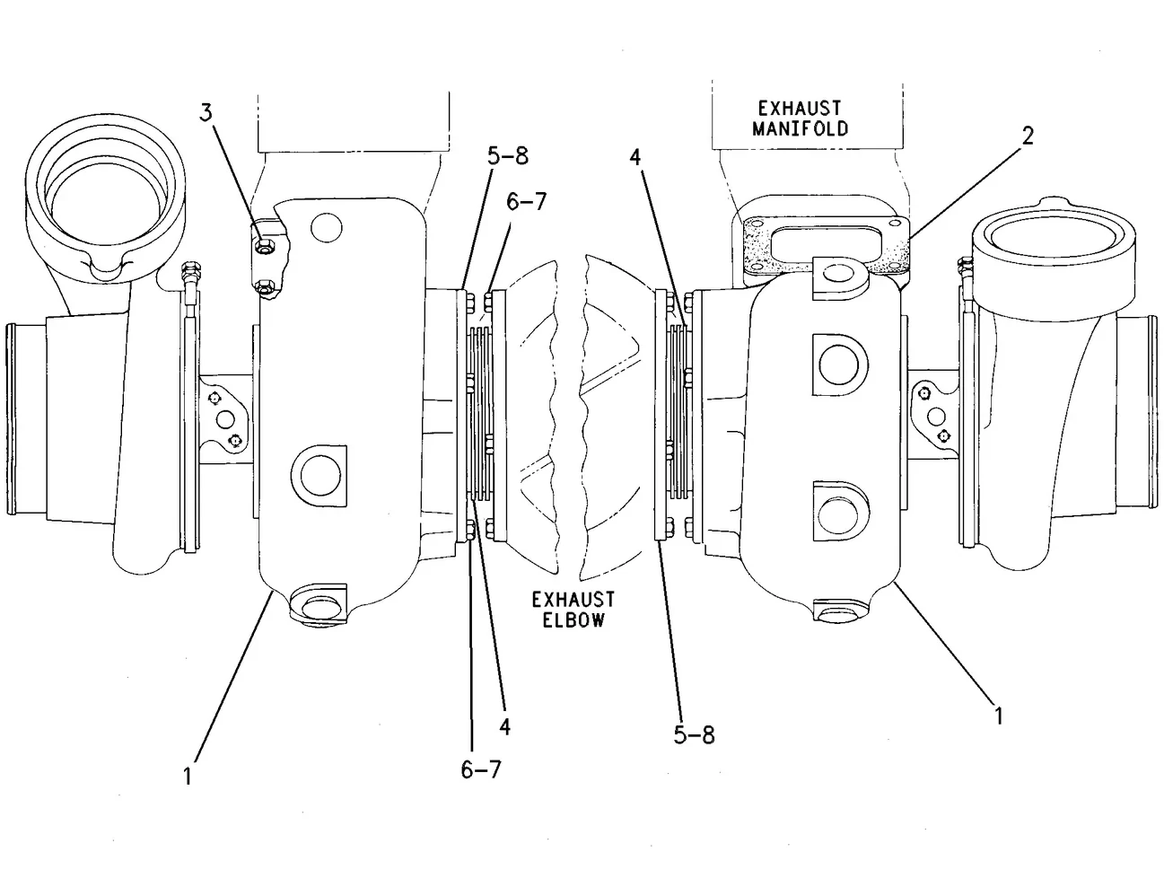 3512 · AIR INLET AND EXHAUST SYSTEM · 135-0178 CAT parts diagram