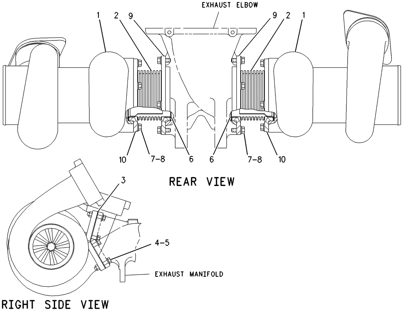 3512 · AIR INLET AND EXHAUST SYSTEM · 140-7549 CAT parts diagram