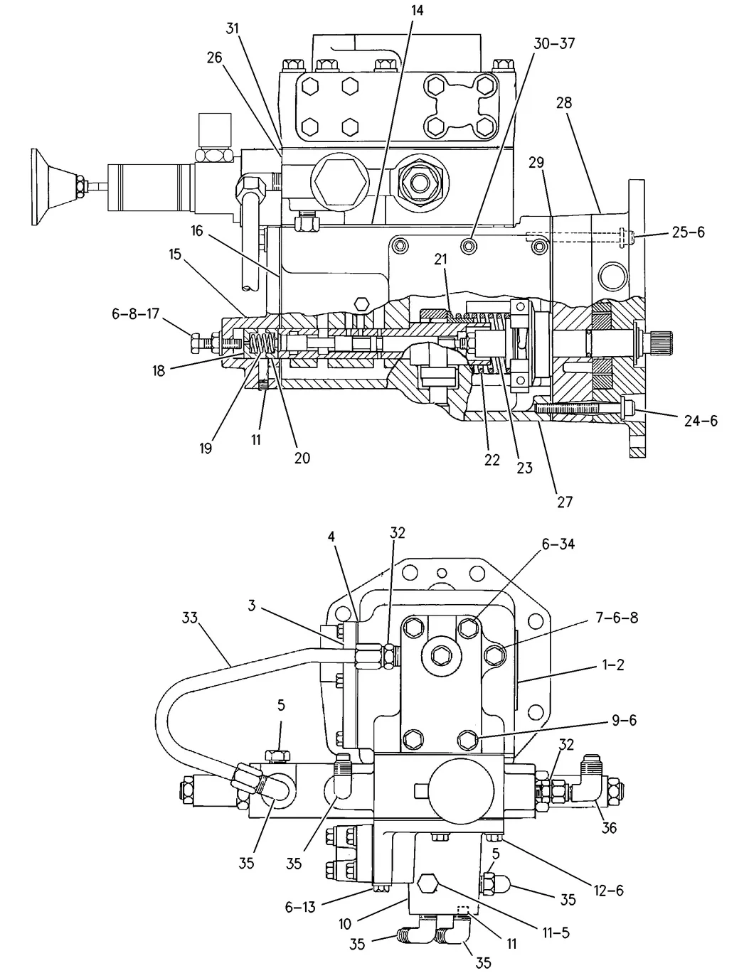 3512 · FUEL SYSTEM · 172-0262 CAT parts diagram