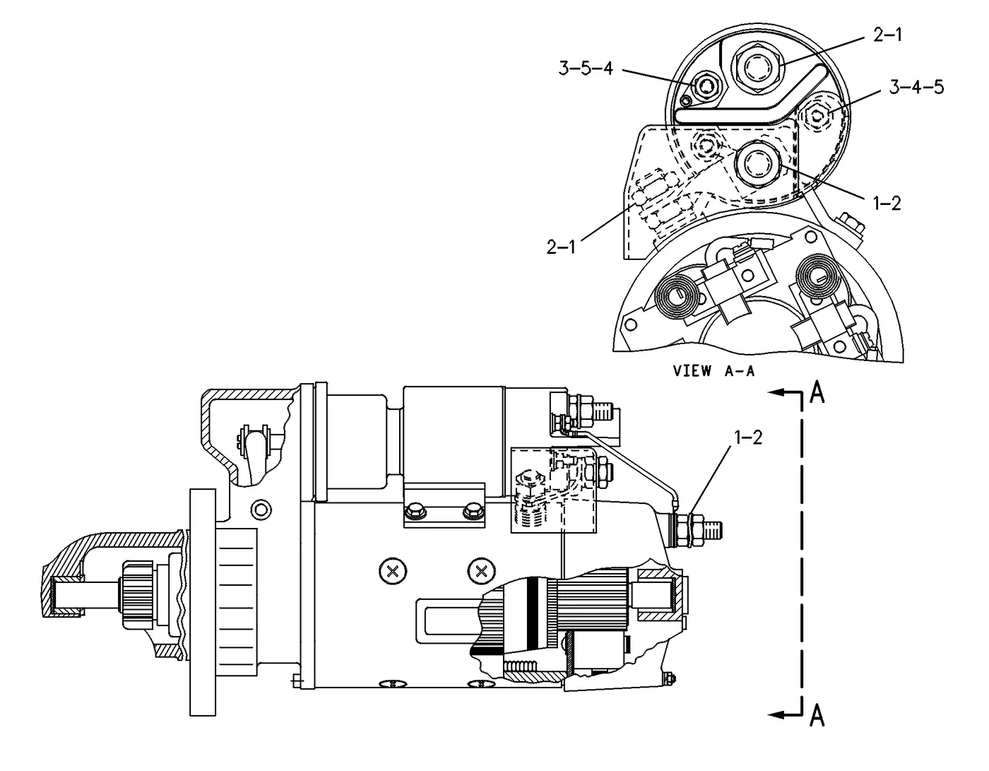 3512 · FUEL SYSTEM · 172-0257