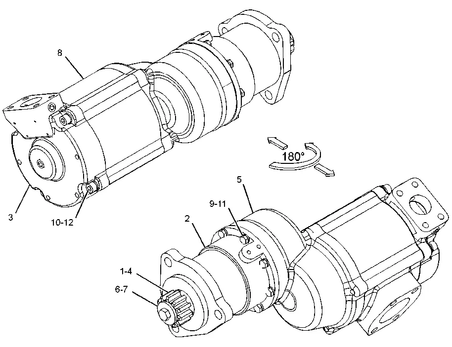 3512 · ELECTRICAL AND STARTING SYSTEM · 039-4317 CAT parts diagram