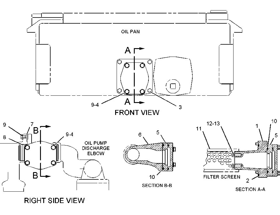3512 · LUBRICATION SYSTEM · 149-9297 CAT parts diagram