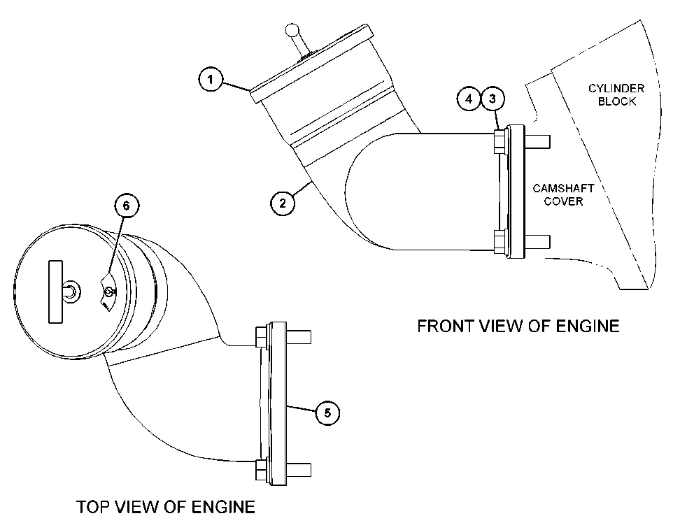 3512 · LUBRICATION SYSTEM · 032-1268 CAT parts diagram