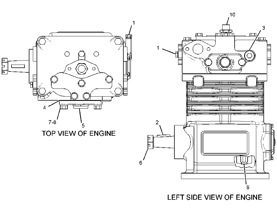 3512 · BASIC ENGINE · 122-8966 CAT parts diagram