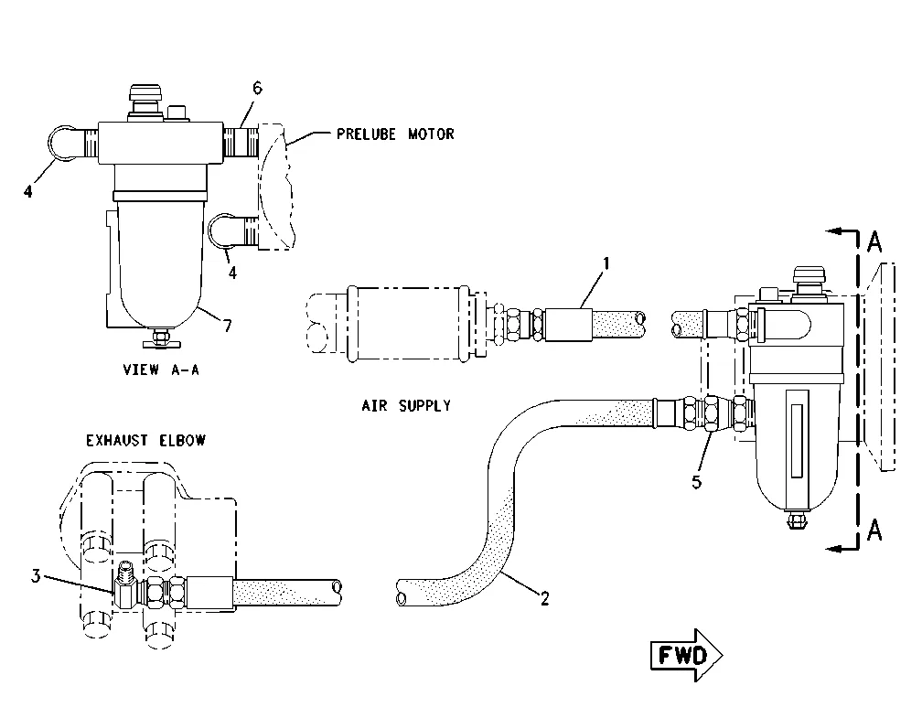 3512 5N5757 parts diagram