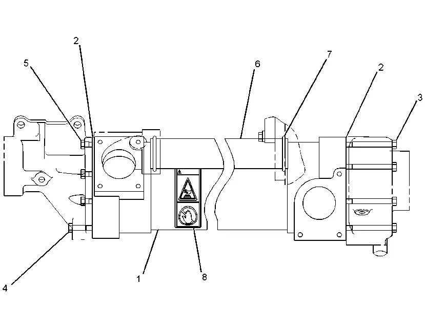 3512 · COOLING SYSTEM · 247-3796 CAT parts diagram