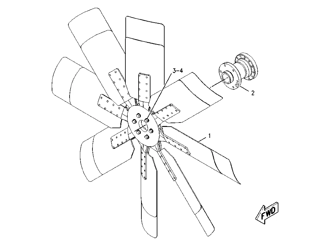 3512 5D1026 parts diagram